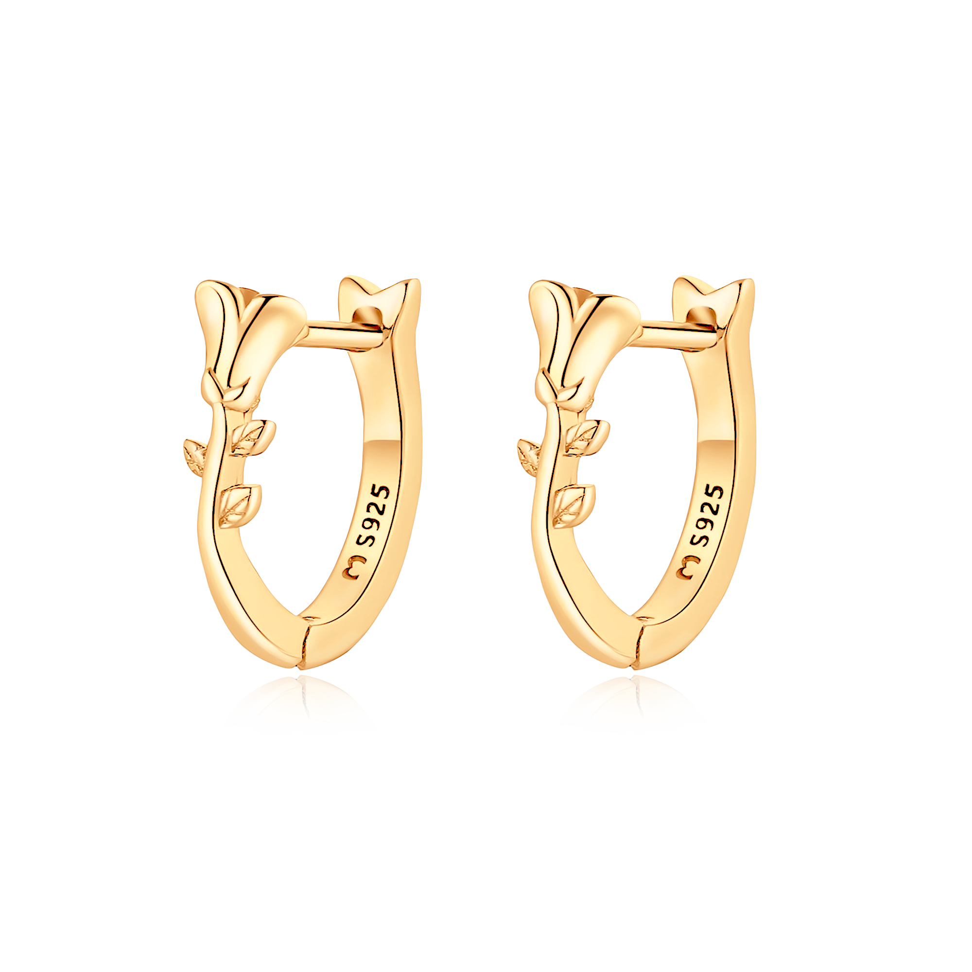 Rose Bush Earrings