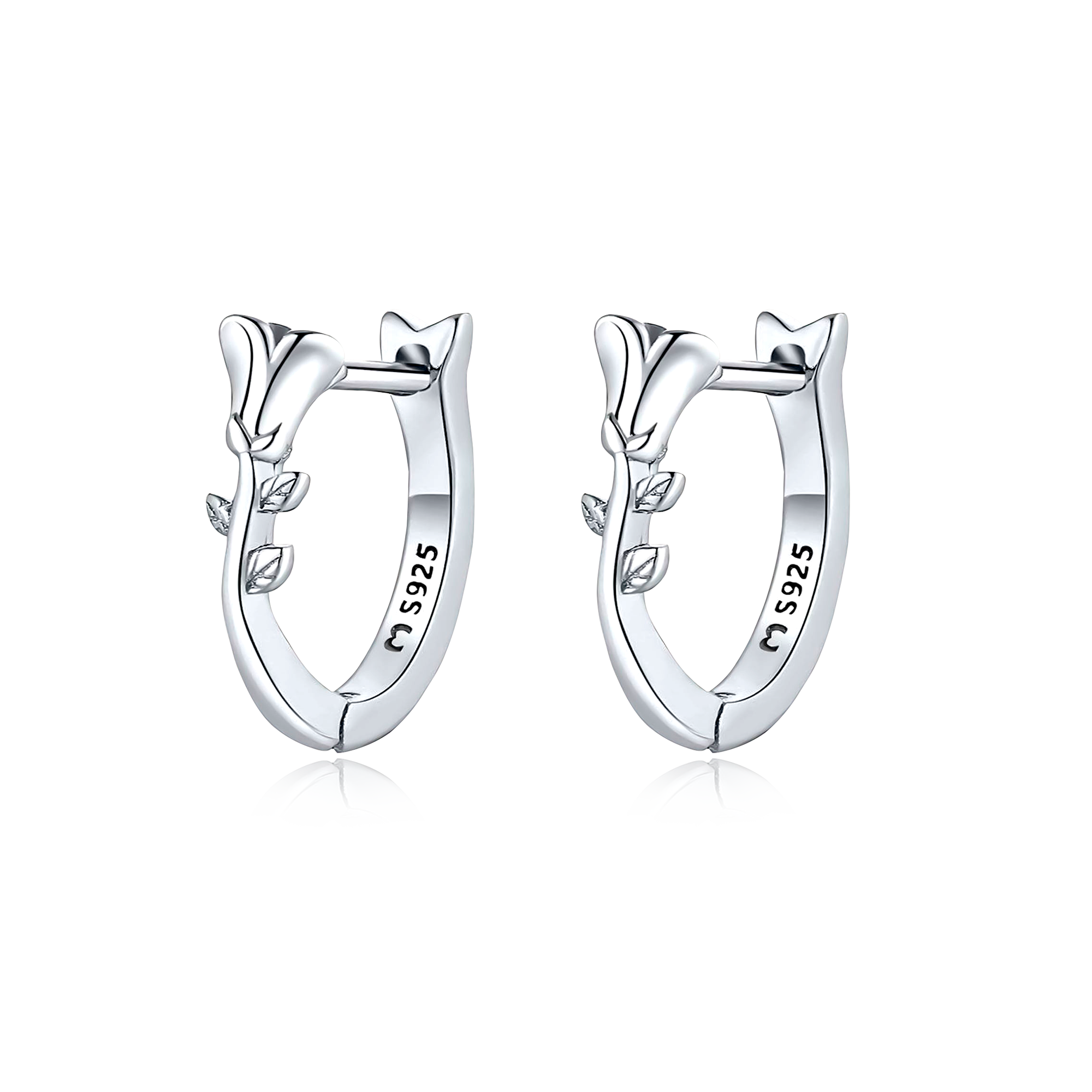 Rose Bush Earrings