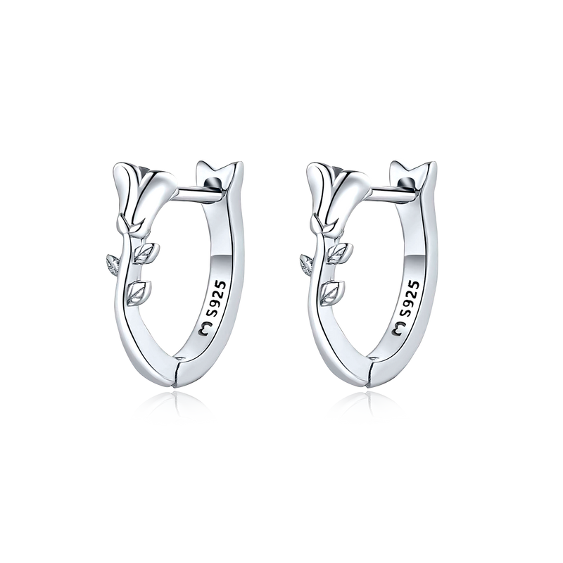 Rose Bush Earrings - Milas Jewels Shop