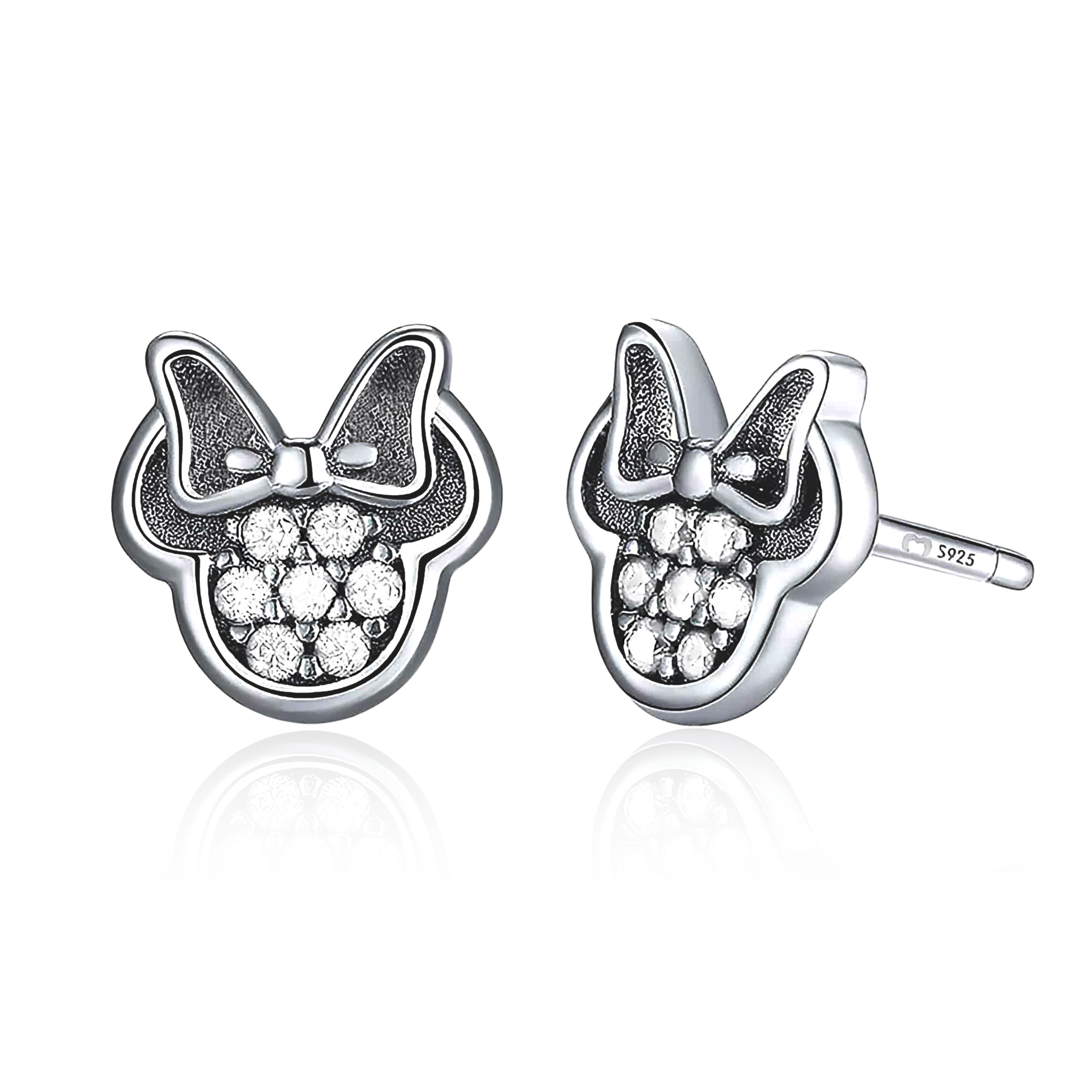 Sparkly Minnie Earrings - Milas Jewels Shop