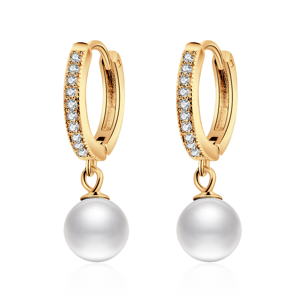 Shining Pearl Earrings - Milas Jewels Shop