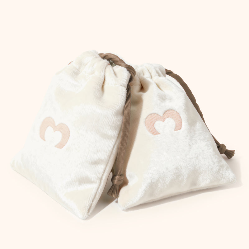 Sweet Beige Gift Bag - Milas Jewels Shop