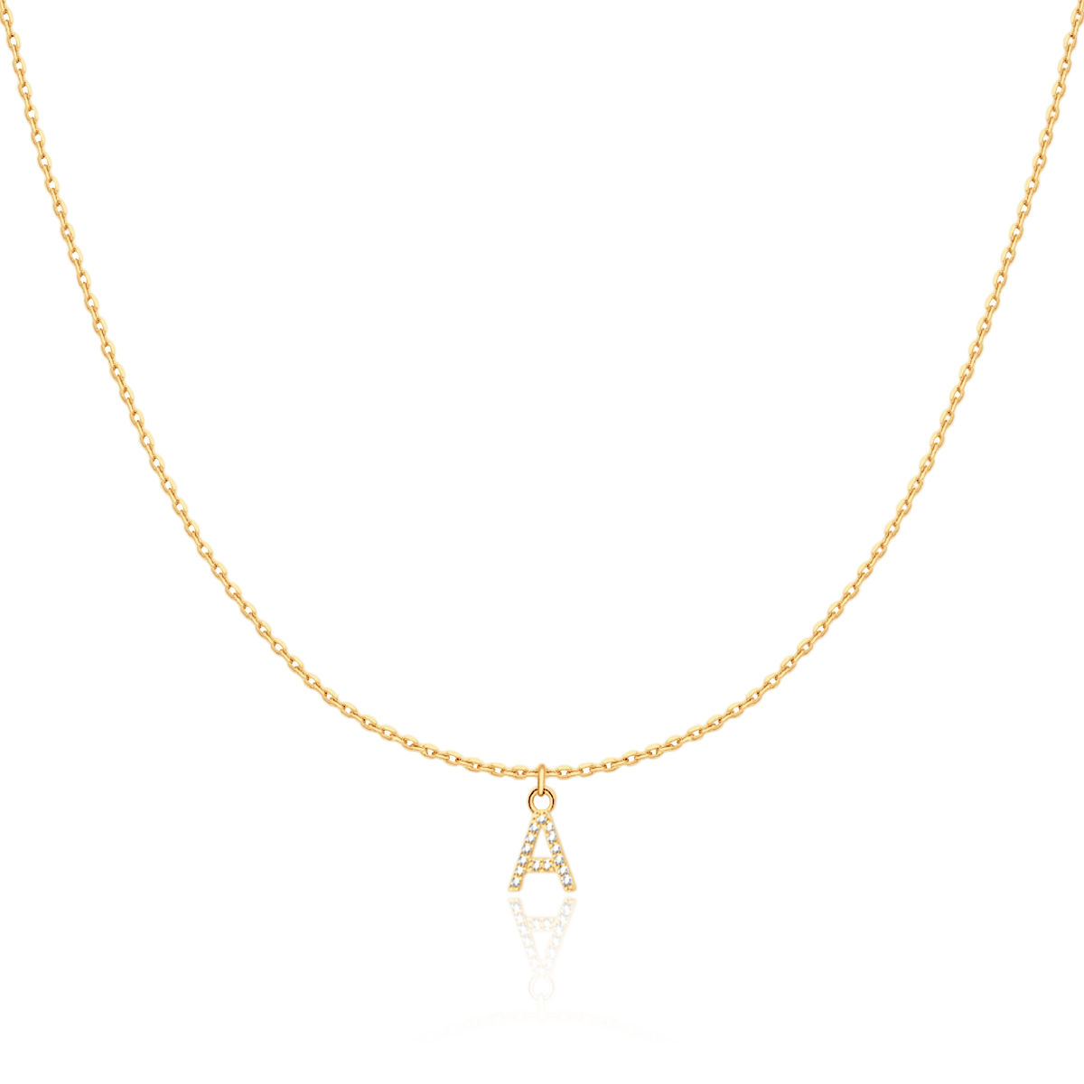 Little Initial Necklace