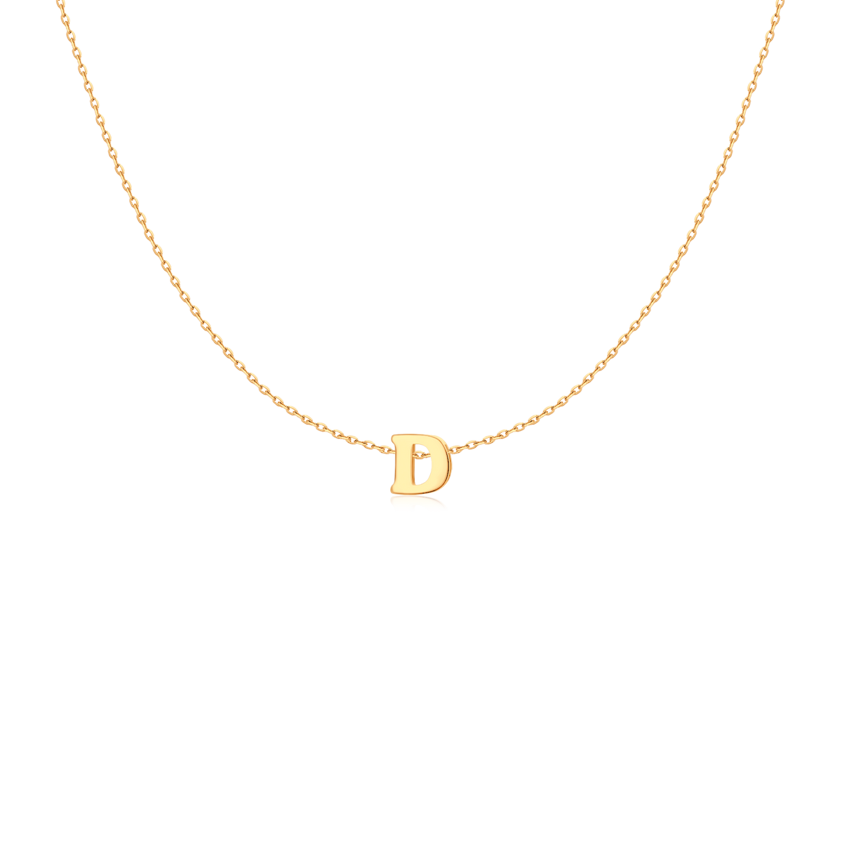 Capital Letter Necklace - Milas Jewels Shop