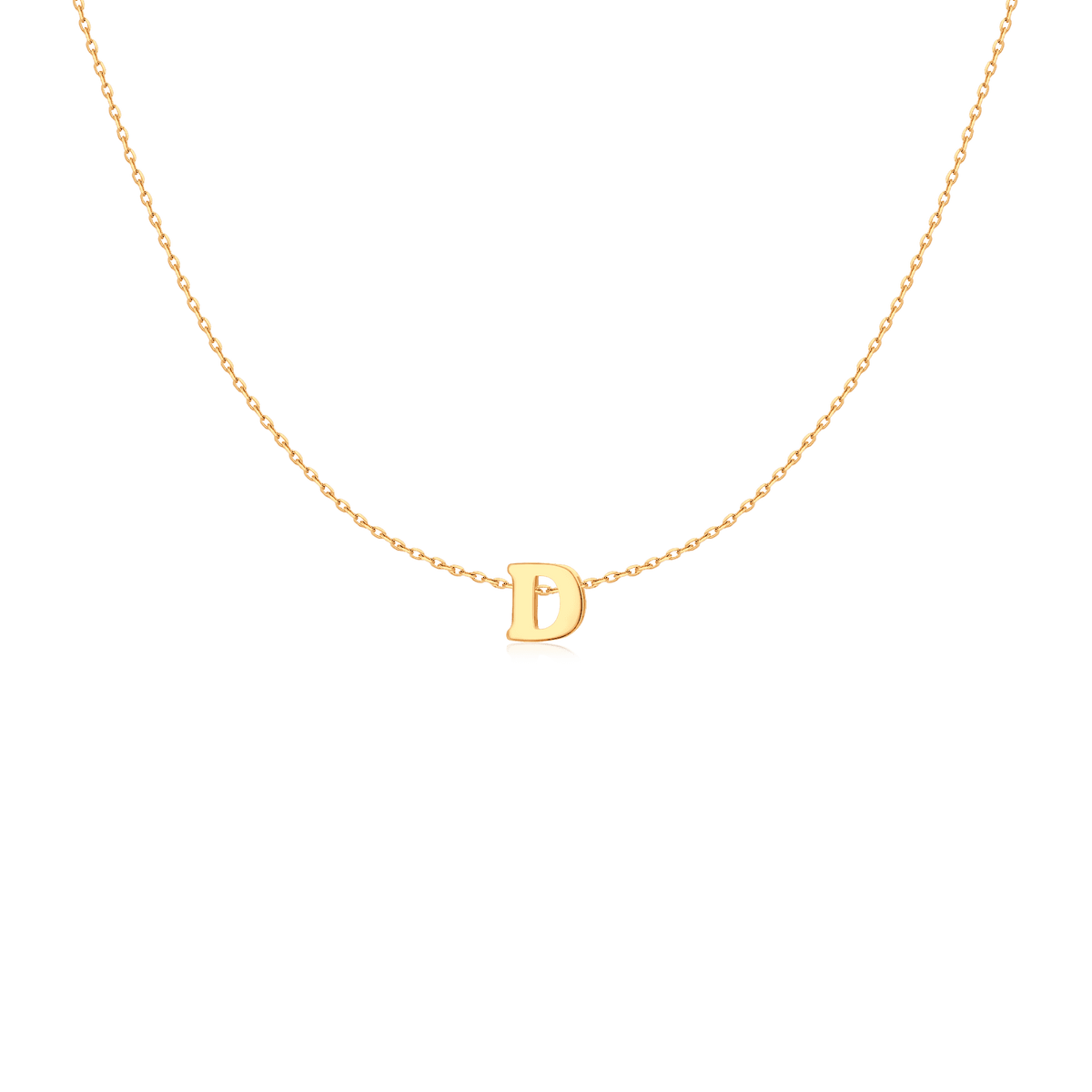 Capital Letter Necklace - Milas Jewels Shop