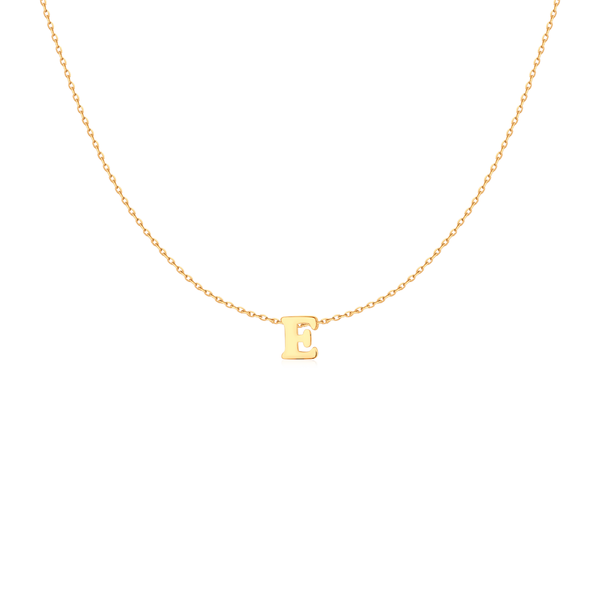 Capital Letter Necklace - Milas Jewels Shop