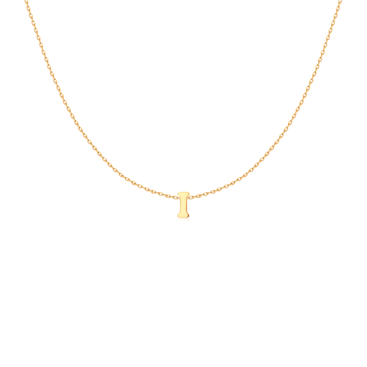 Capital Letter Necklace - Milas Jewels Shop