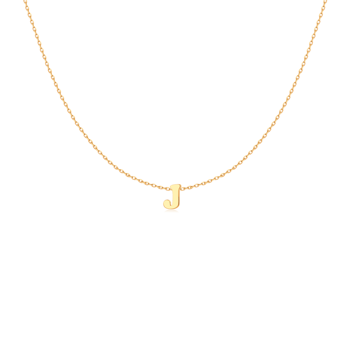 Capital Letter Necklace - Milas Jewels Shop