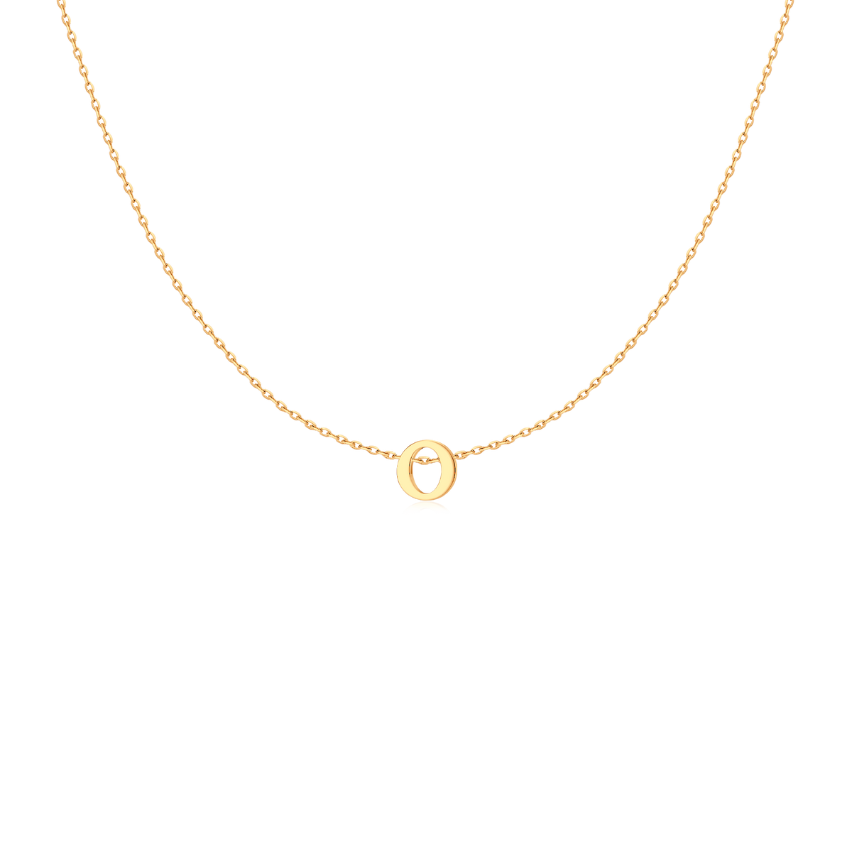 Capital Letter Necklace - Milas Jewels Shop
