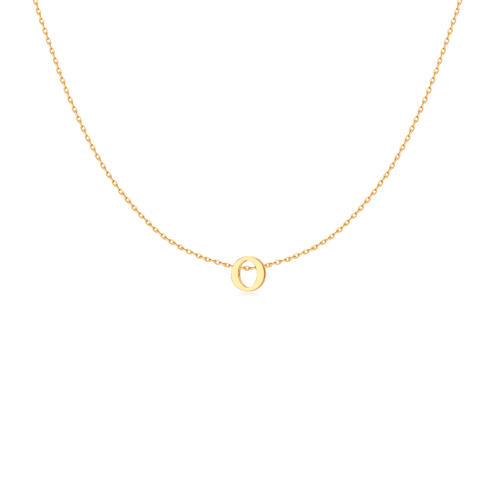 Capital Letter Necklace - Milas Jewels Shop