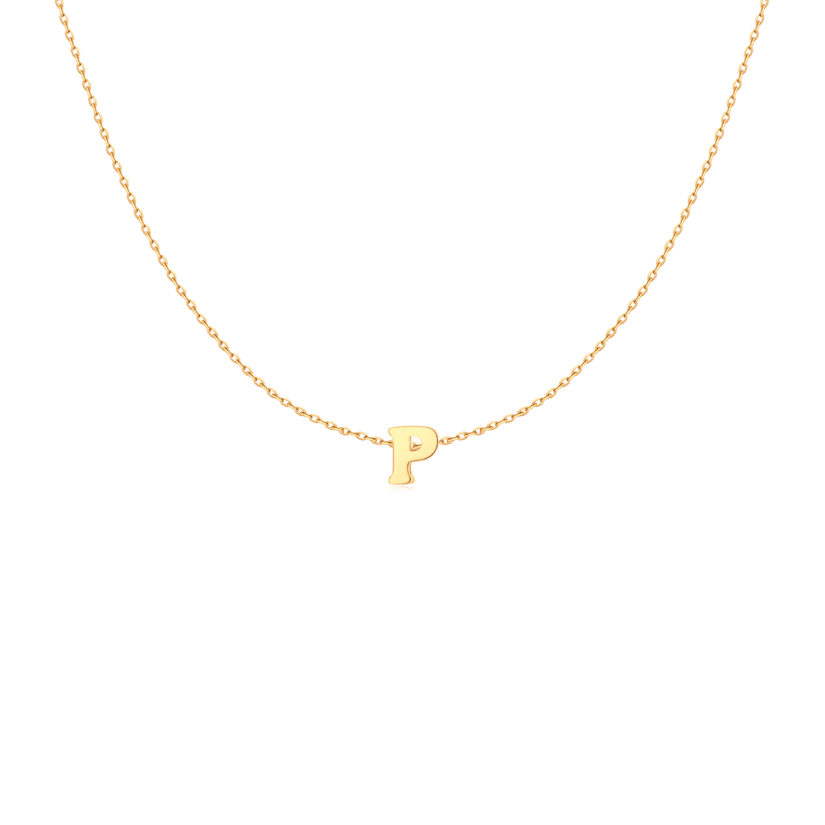 Capital Letter Necklace - Milas Jewels Shop