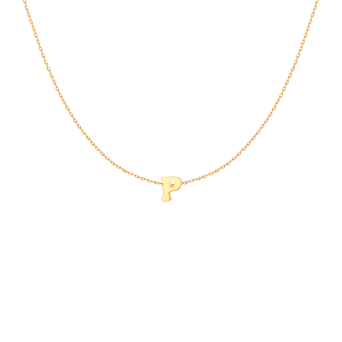 Capital Letter Necklace - Milas Jewels Shop