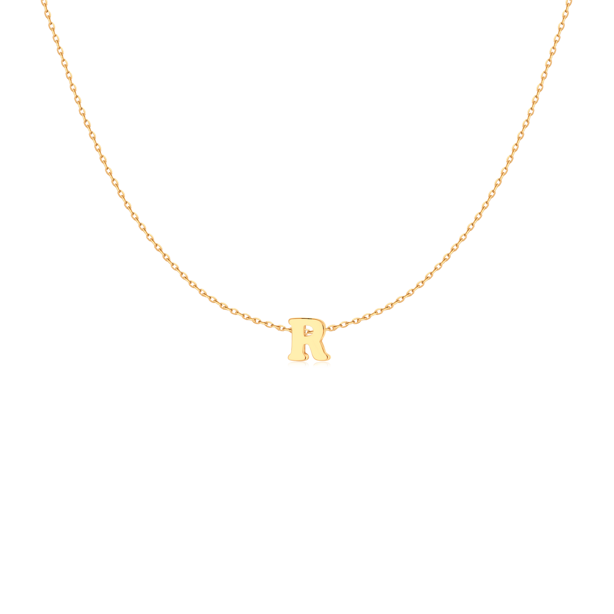 Capital Letter Necklace - Milas Jewels Shop