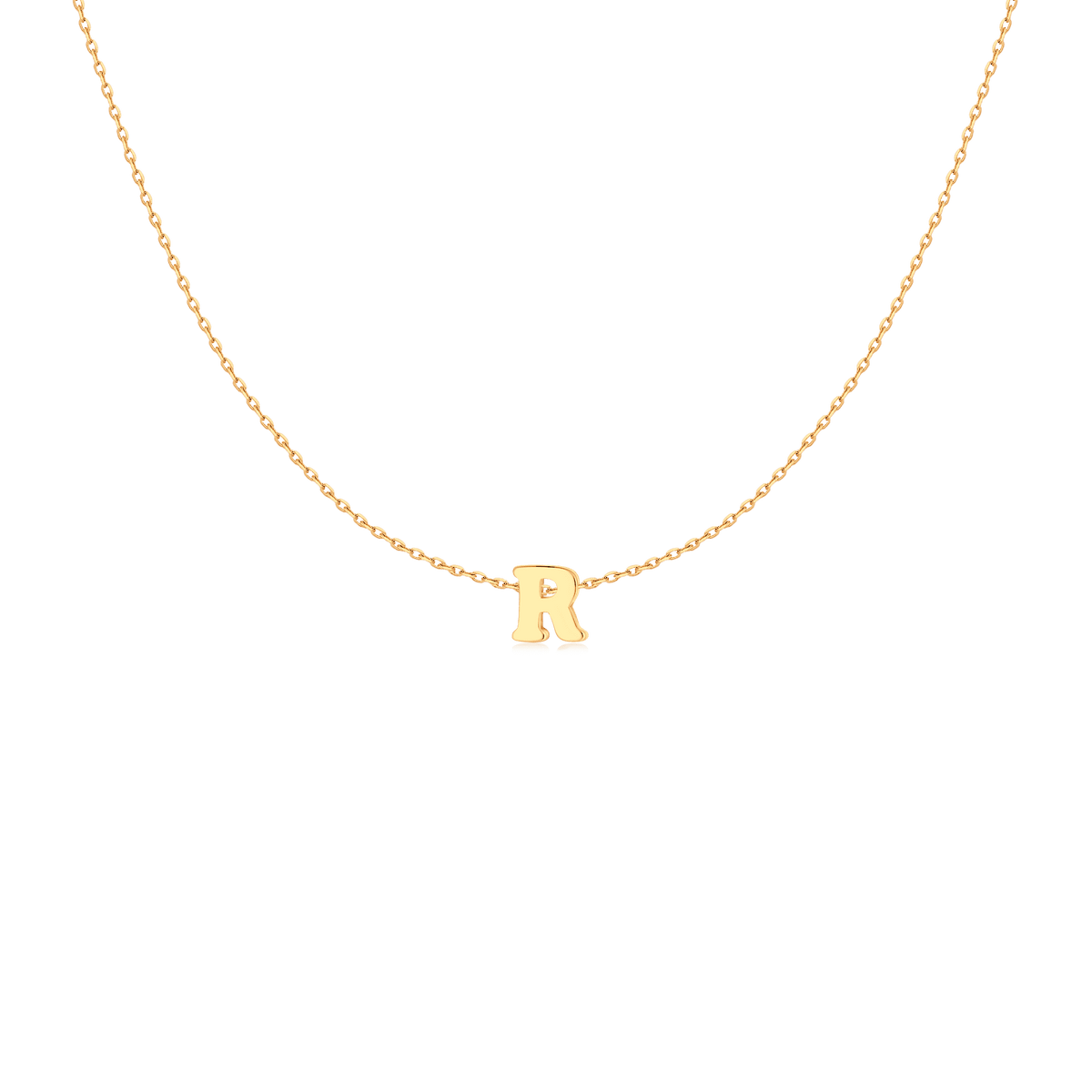 Capital Letter Necklace - Milas Jewels Shop