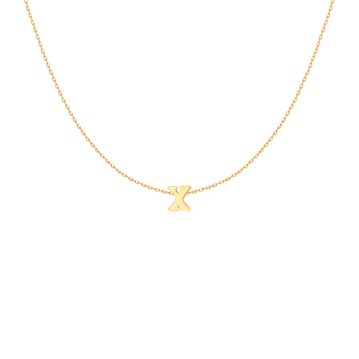 Capital Letter Necklace - Milas Jewels Shop