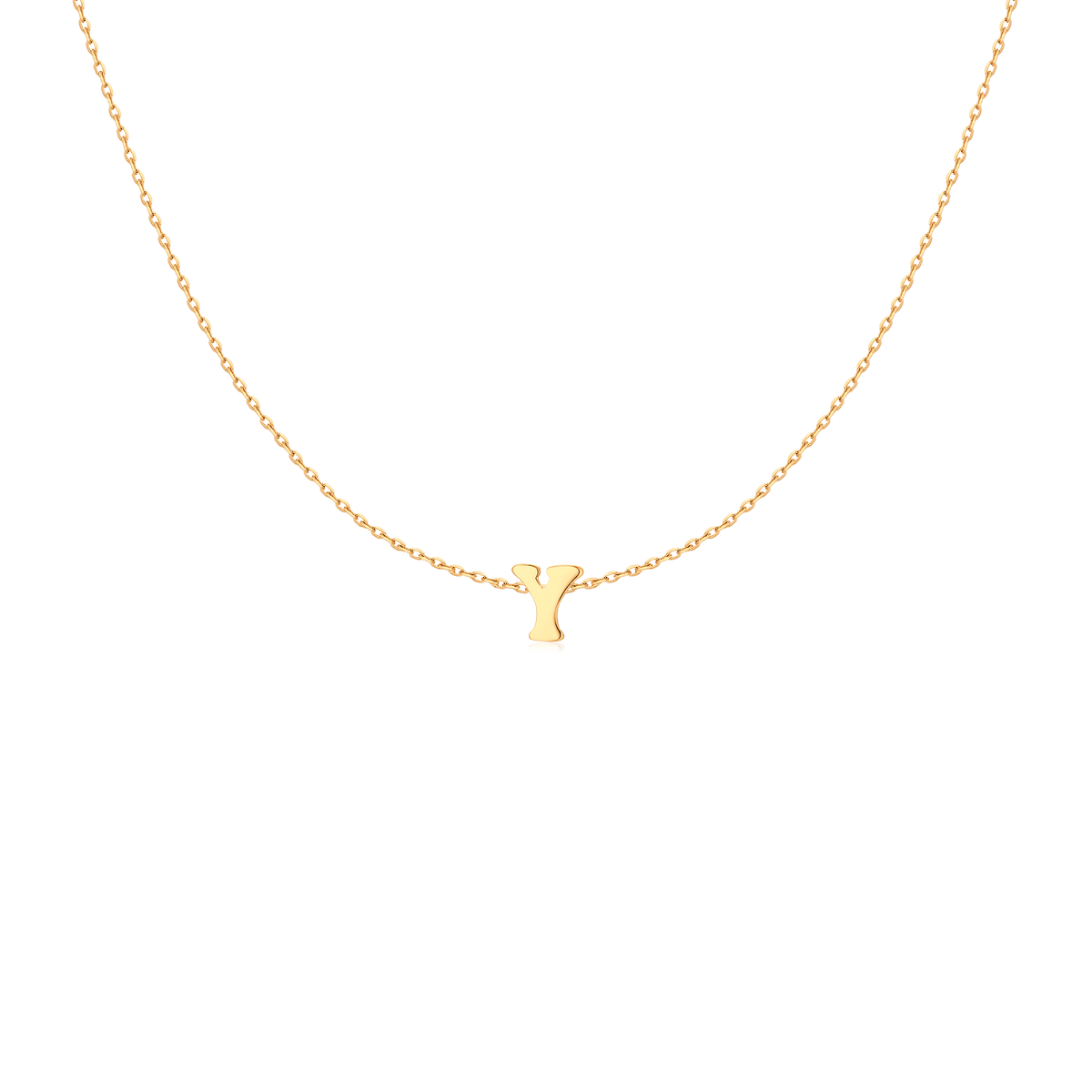 Capital Letter Necklace - Milas Jewels Shop