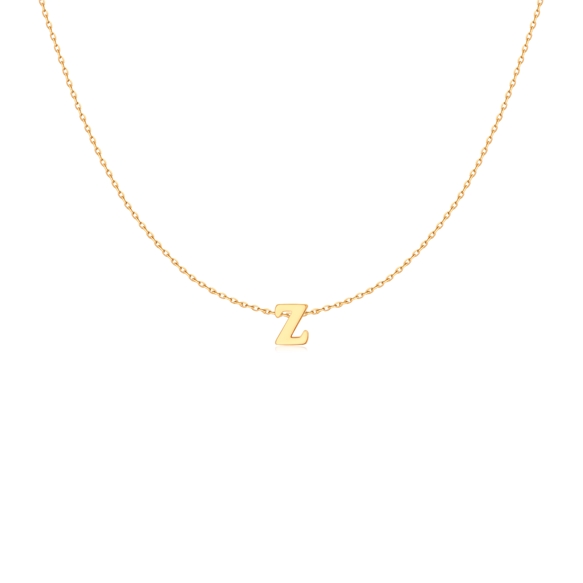 Capital Letter Necklace - Milas Jewels Shop