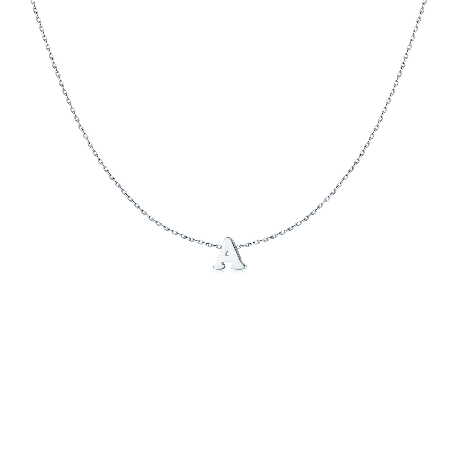 Capital Letter Necklace - Milas Jewels Shop