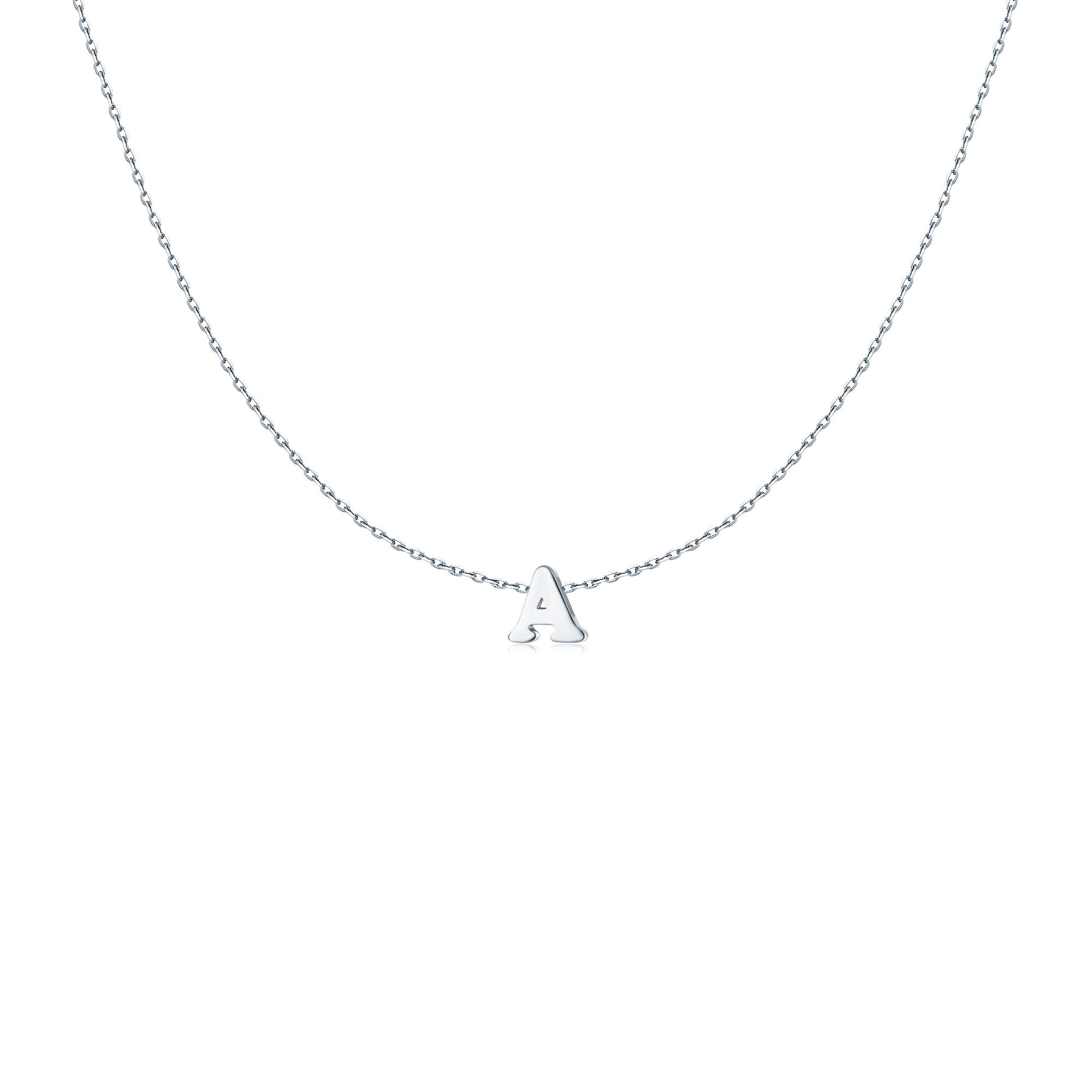 Capital Letter Necklace - Milas Jewels Shop