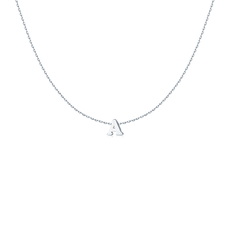 Capital Letter Necklace - Milas Jewels Shop