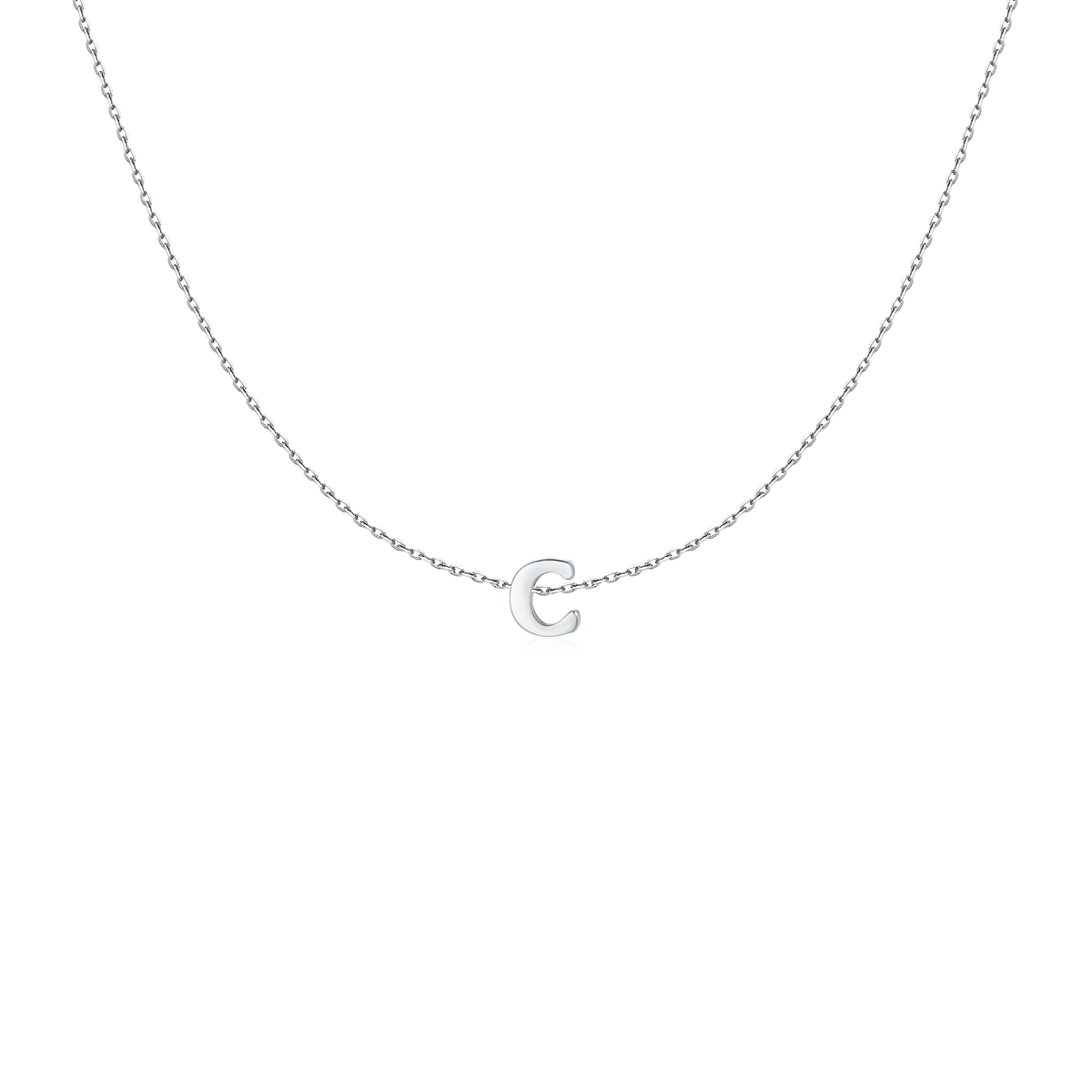 Capital Letter Necklace - Milas Jewels Shop