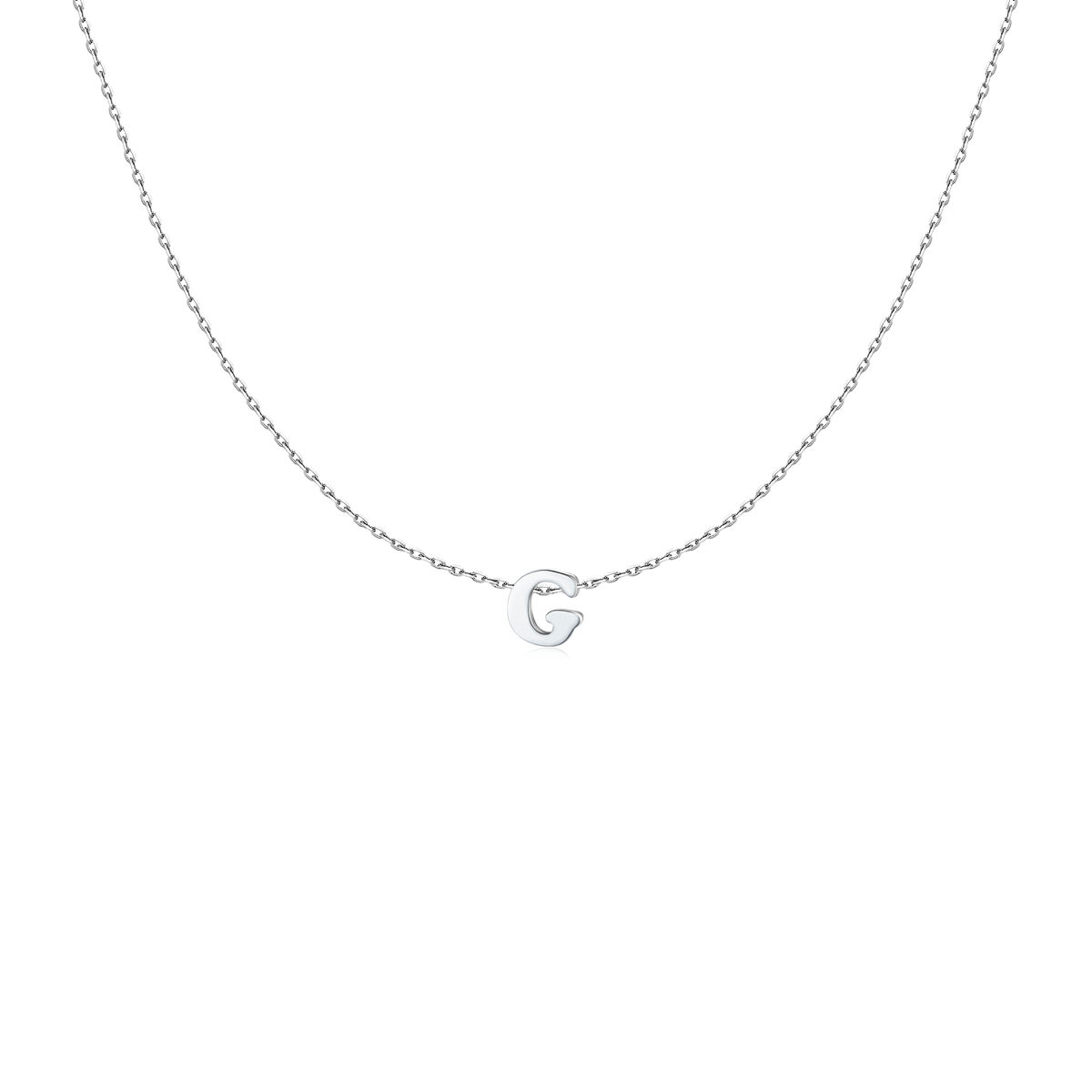 Capital Letter Necklace - Milas Jewels Shop