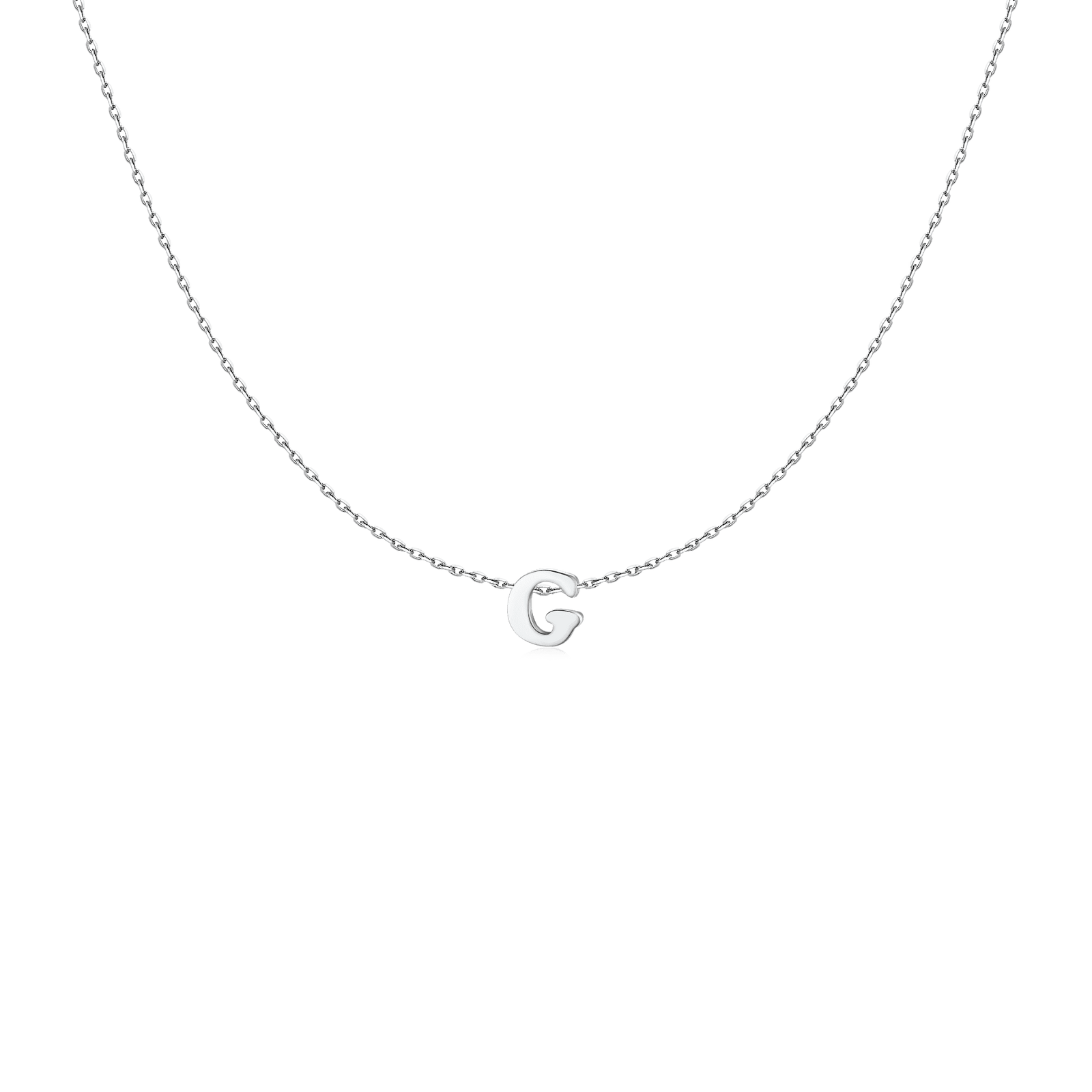 Capital Letter Necklace - Milas Jewels Shop