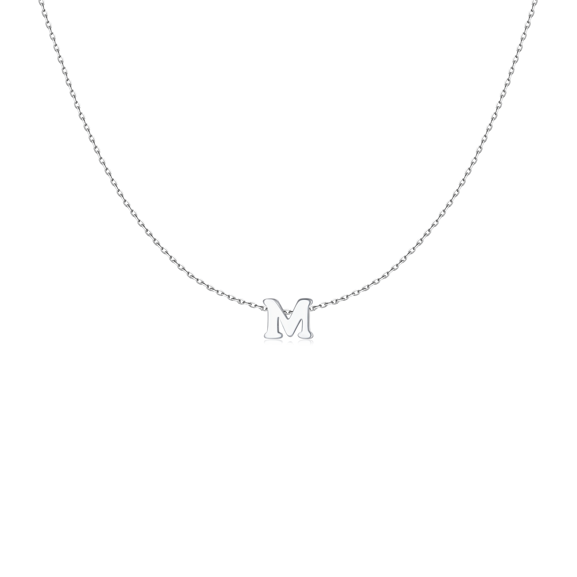 Capital Letter Necklace - Milas Jewels Shop
