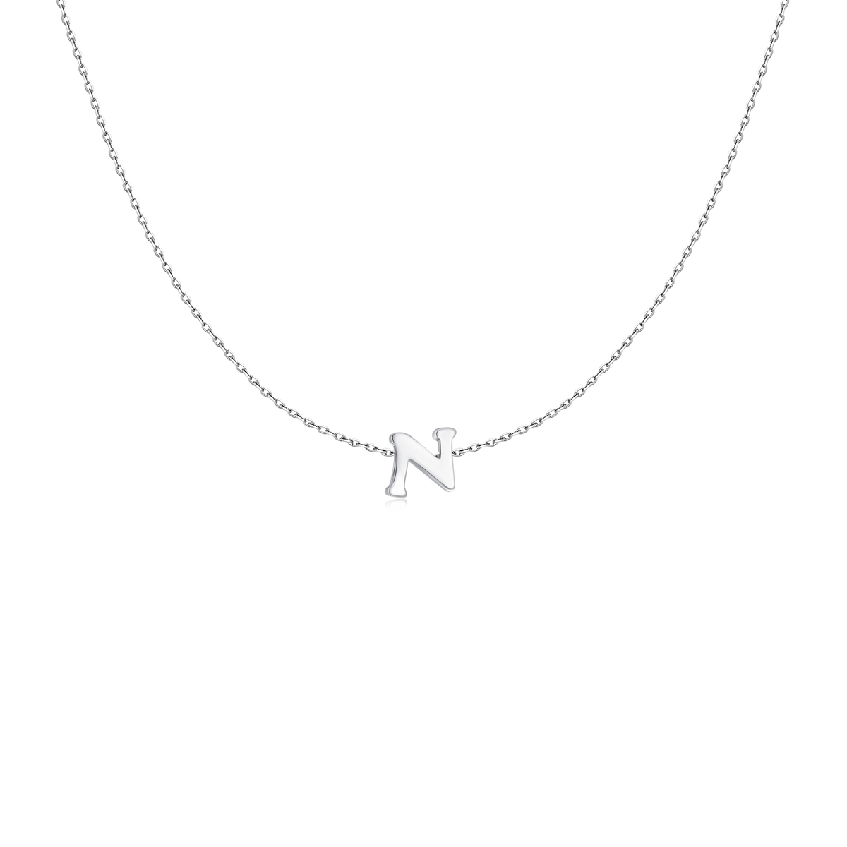 Capital Letter Necklace - Milas Jewels Shop