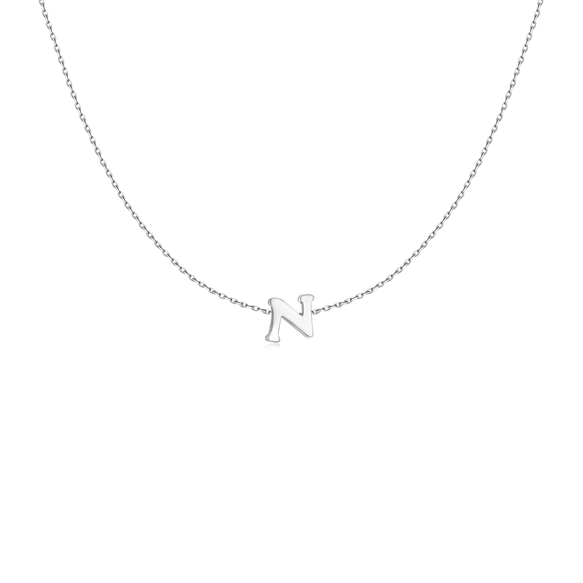 Capital Letter Necklace - Milas Jewels Shop