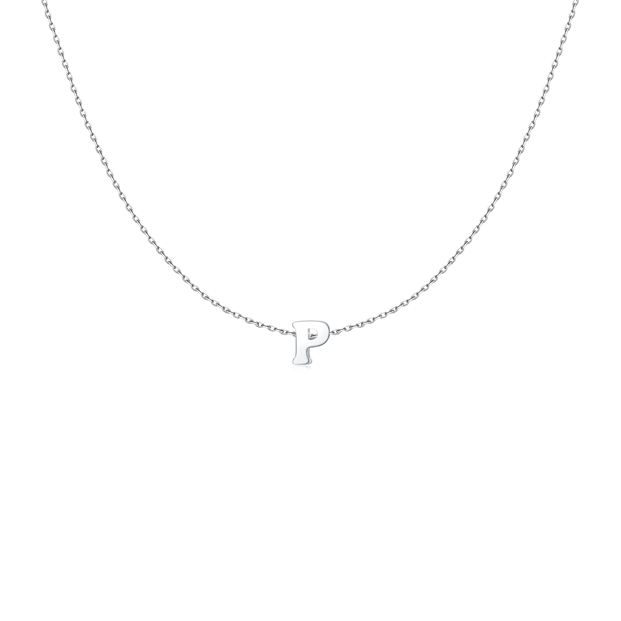Capital Letter Necklace - Milas Jewels Shop