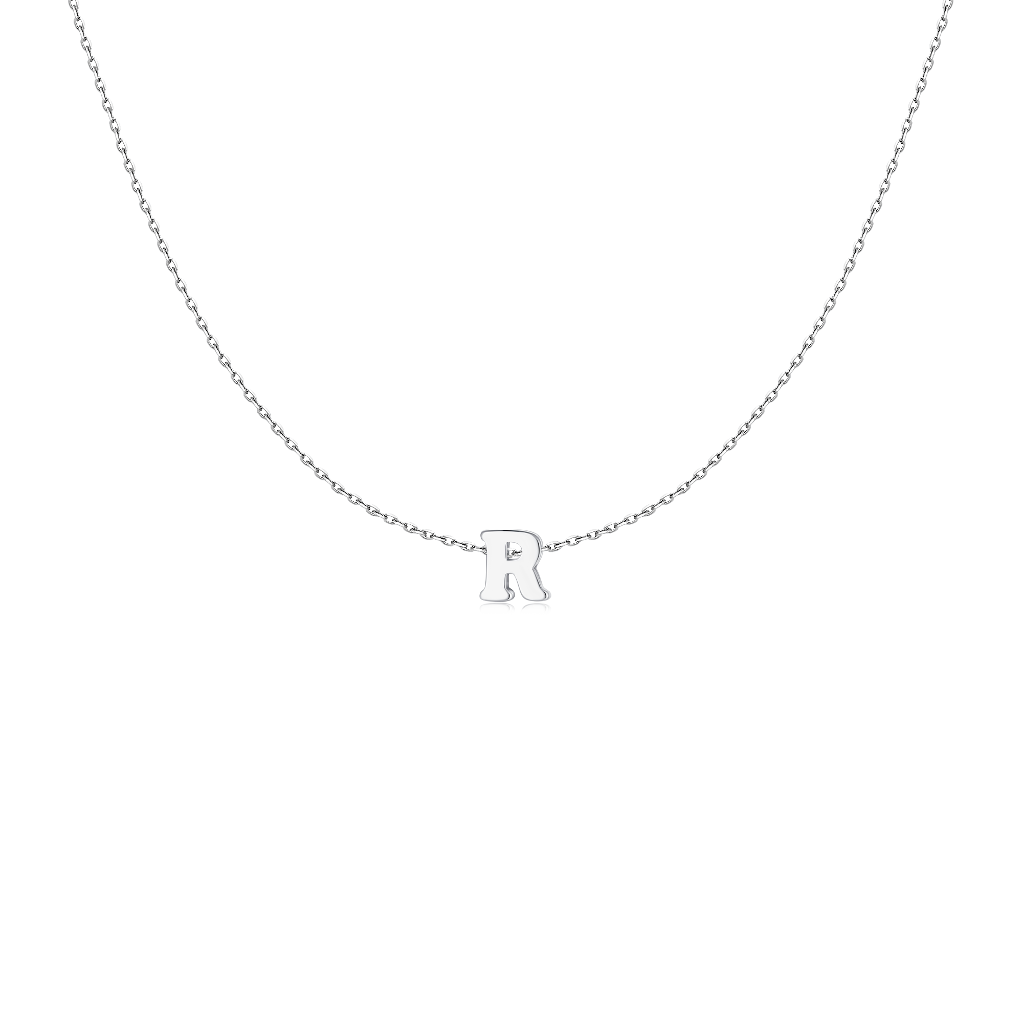 Capital Letter Necklace - Milas Jewels Shop
