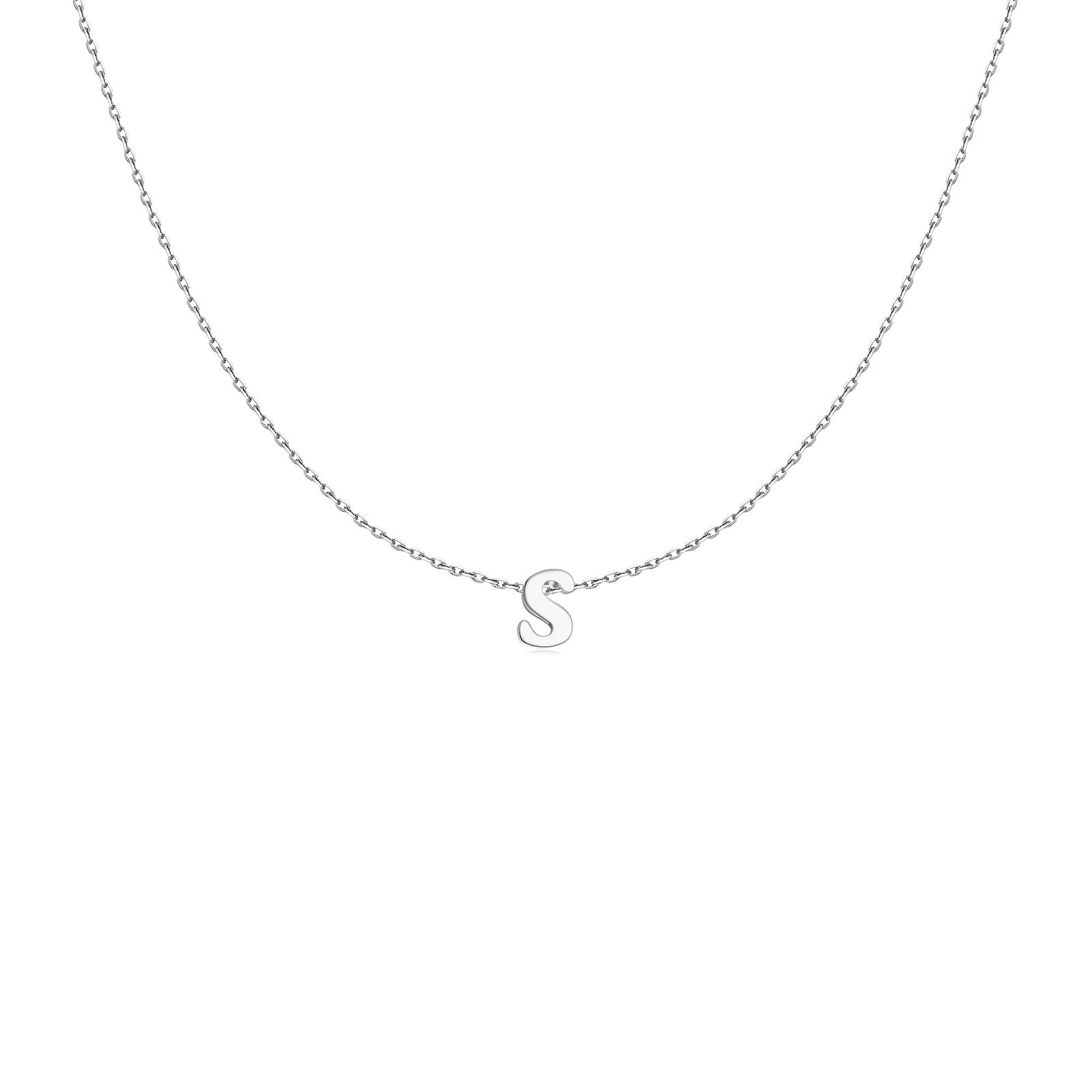 Capital Letter Necklace - Milas Jewels Shop