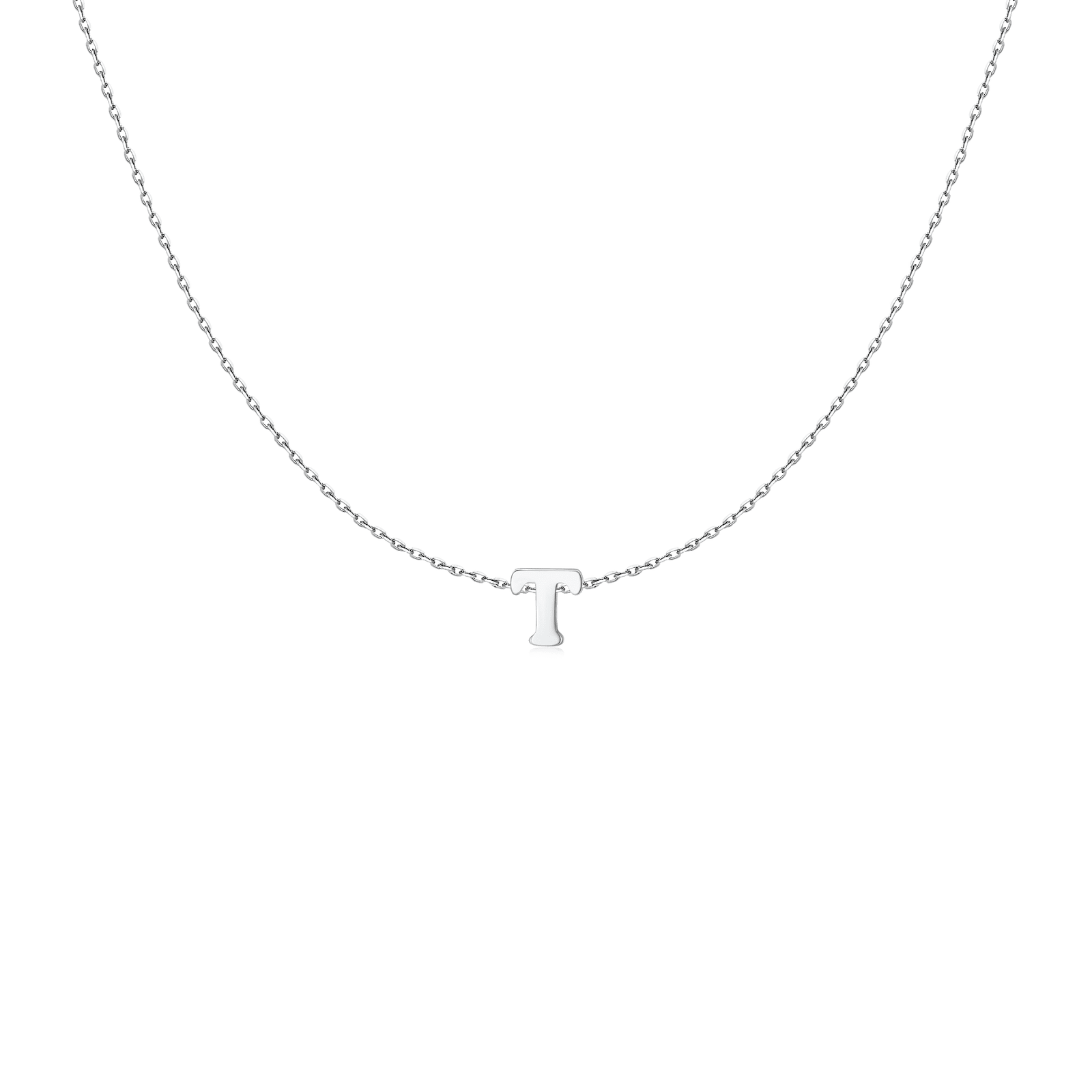 Capital Letter Necklace - Milas Jewels Shop