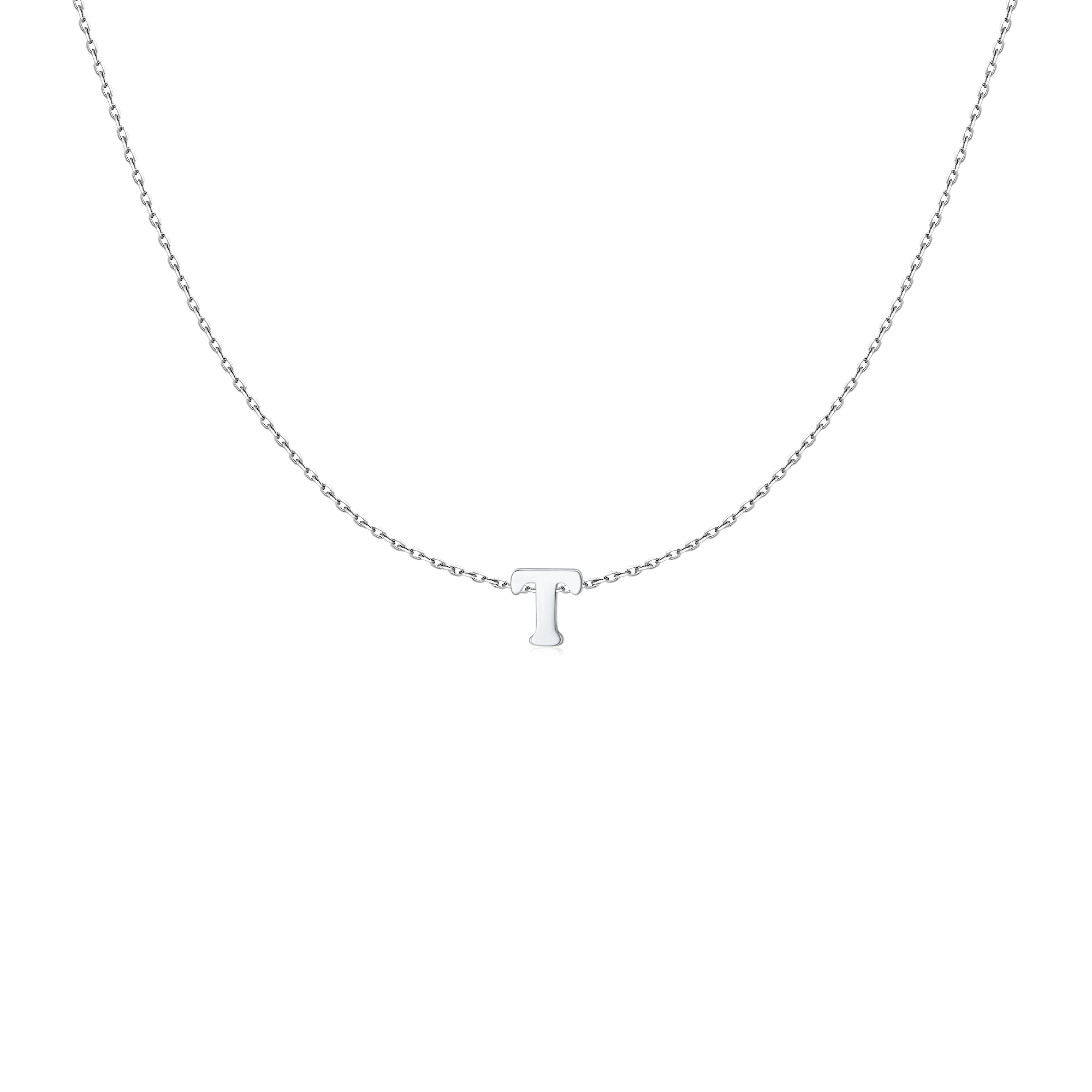 Capital Letter Necklace - Milas Jewels Shop