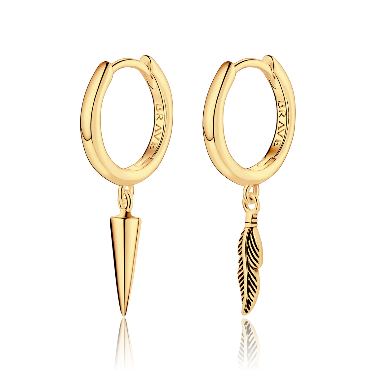 Erratic BRAVE Men's Earrings - Milas Jewels Shop