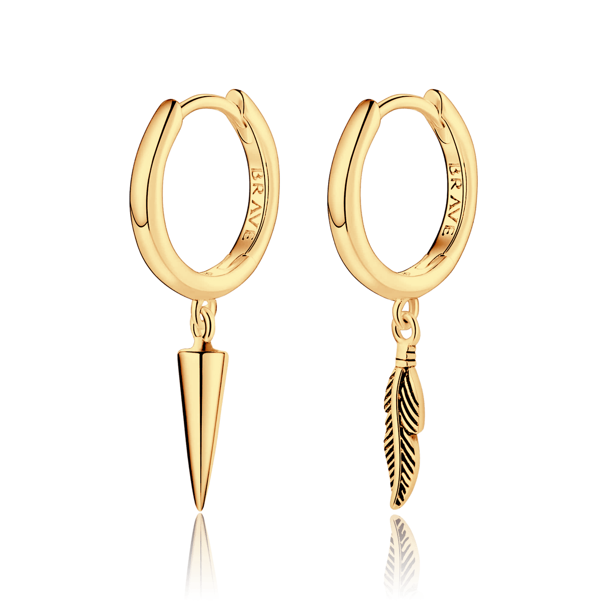 Erratic BRAVE Men's Earrings - Milas Jewels Shop