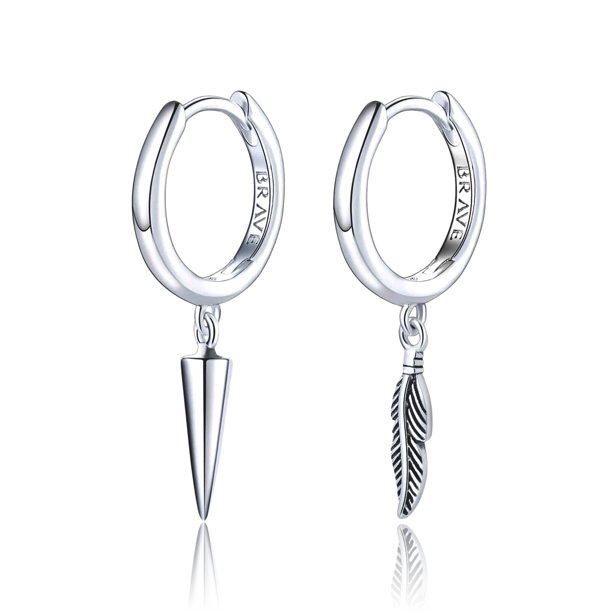 Erratic BRAVE Men's Earrings - Milas Jewels Shop