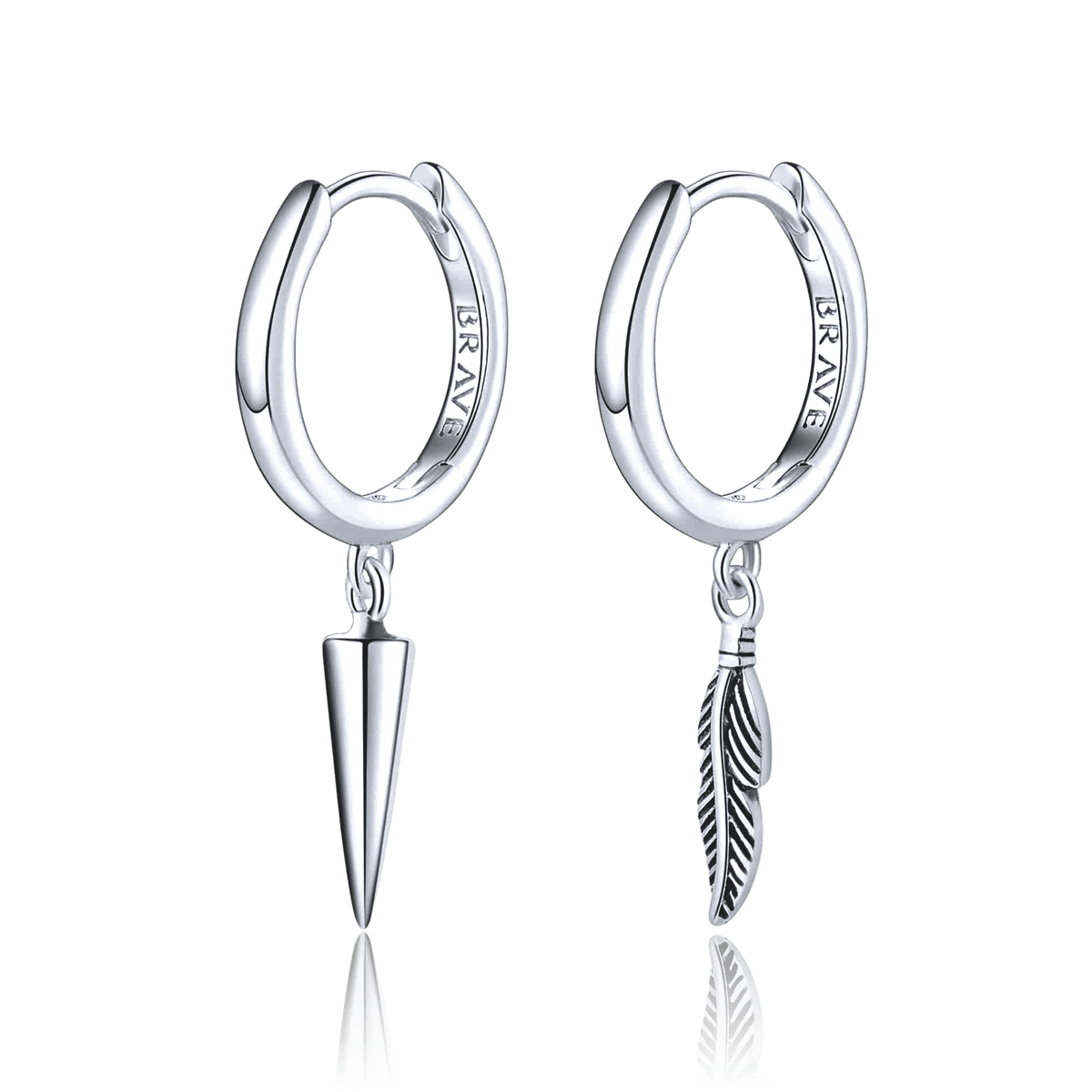 Erratic BRAVE Men's Earrings - Milas Jewels Shop