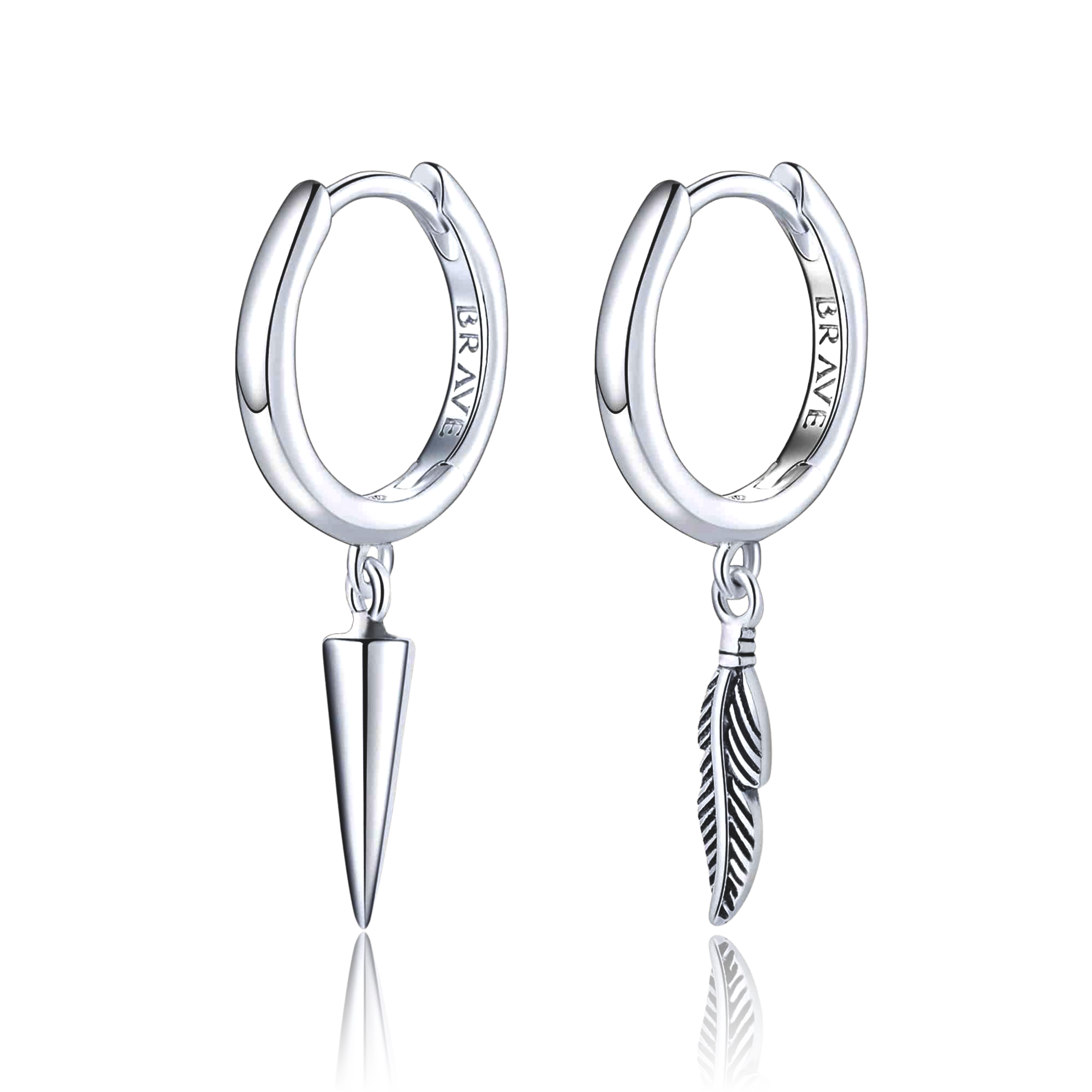 Erratic BRAVE Men's Earrings - Milas Jewels Shop
