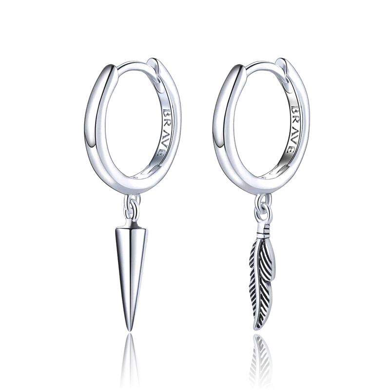 Erratic BRAVE Men's Earrings - Milas Jewels Shop