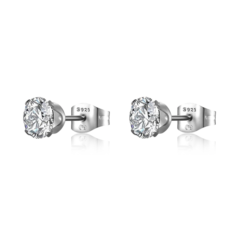 Bright Shiny Men’s Earrings - Milas Jewels Shop