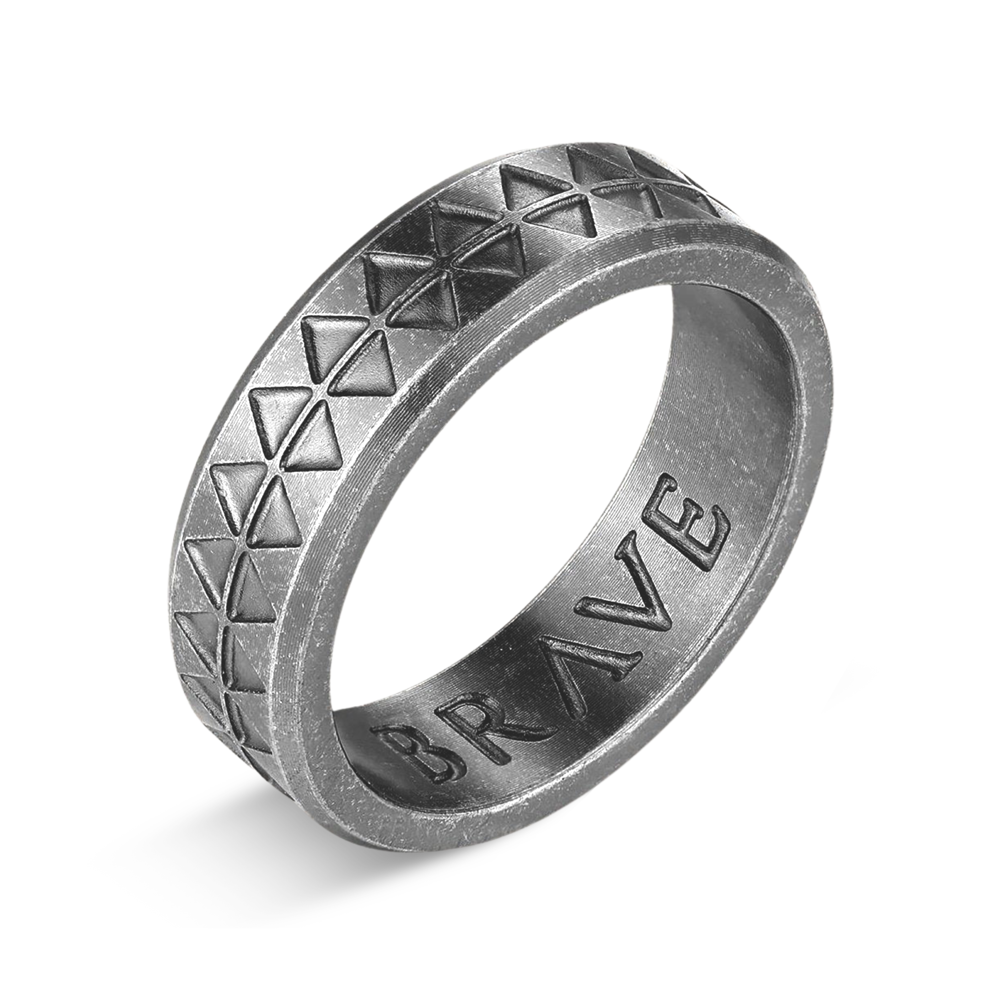 Tribal BRAVE Men's Ring - Milas Jewels Shop