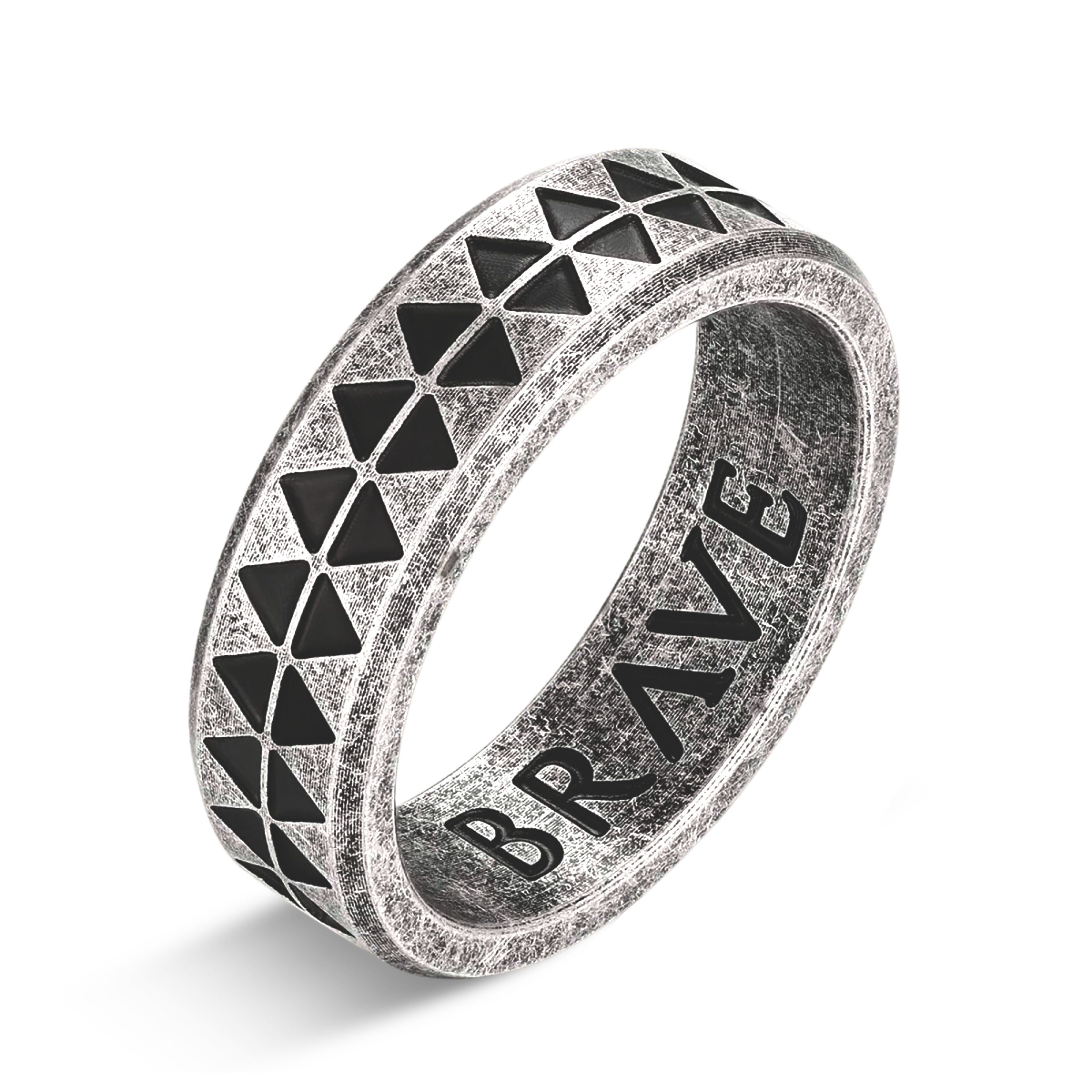 Tribal BRAVE Men's Ring - Milas Jewels Shop