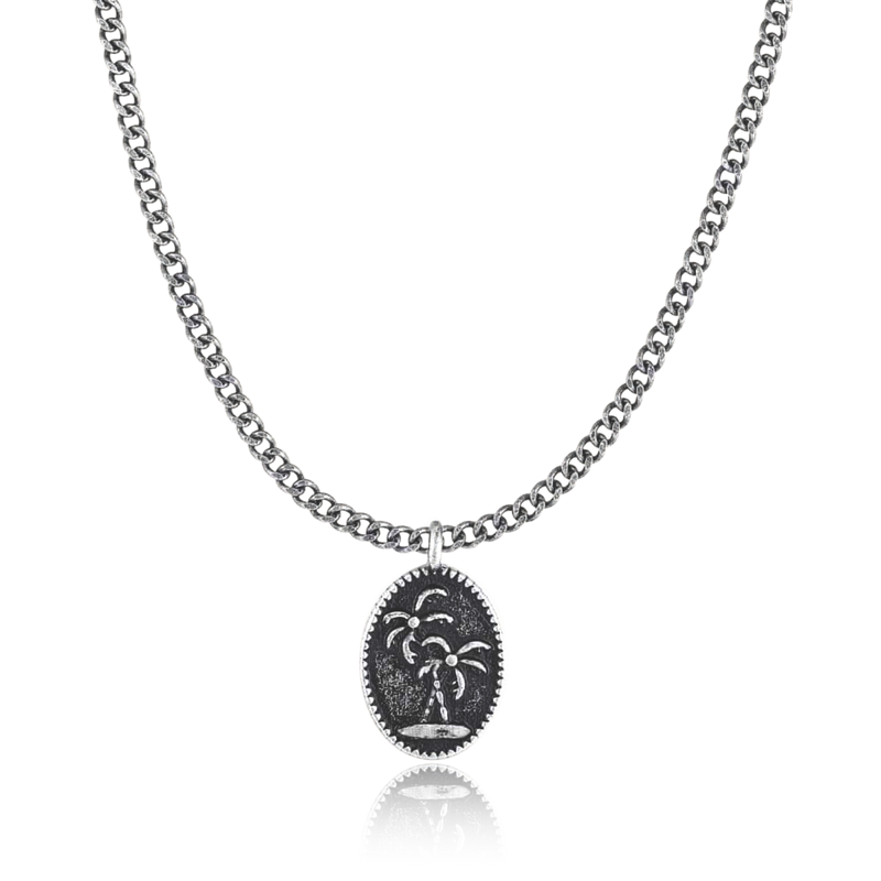 Island BRAVE Men's Necklace - Milas Jewels Shop