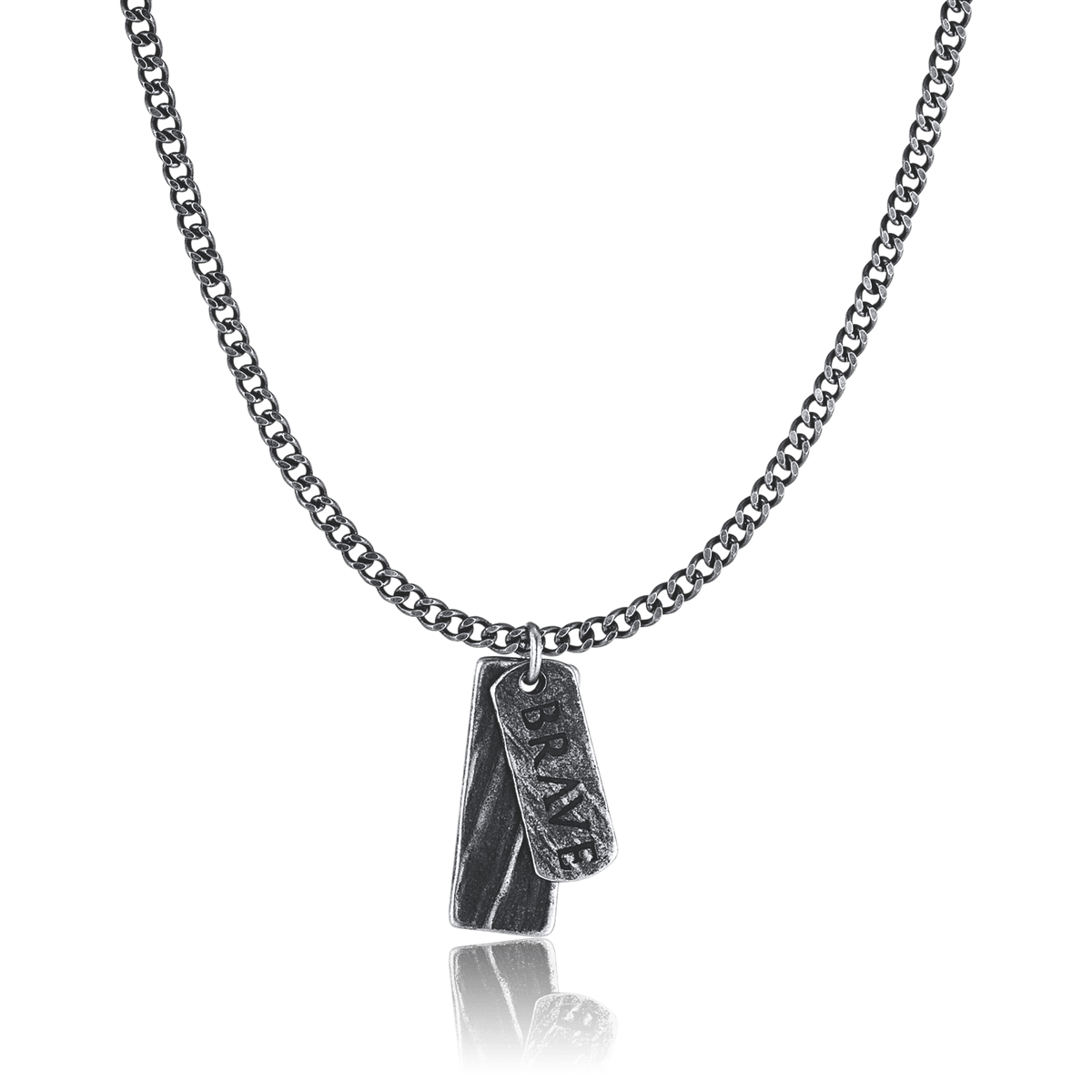 Hatching BRAVE Men's Necklace - Milas Jewels Shop