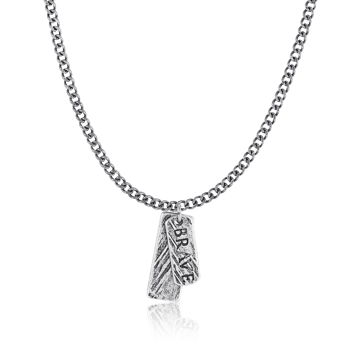 Hatching BRAVE Men's Necklace - Milas Jewels Shop