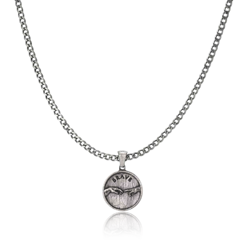 Adam BRAVE Men's Necklace - Milas Jewels Shop