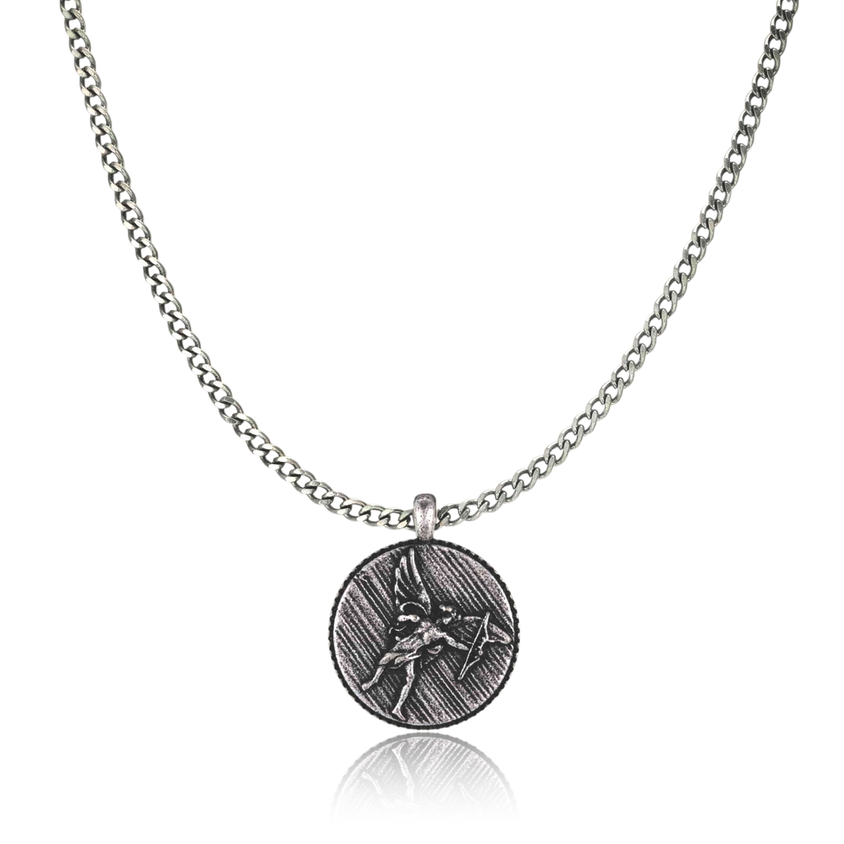 Cupid BRAVE Men's Necklace - Milas Jewels Shop
