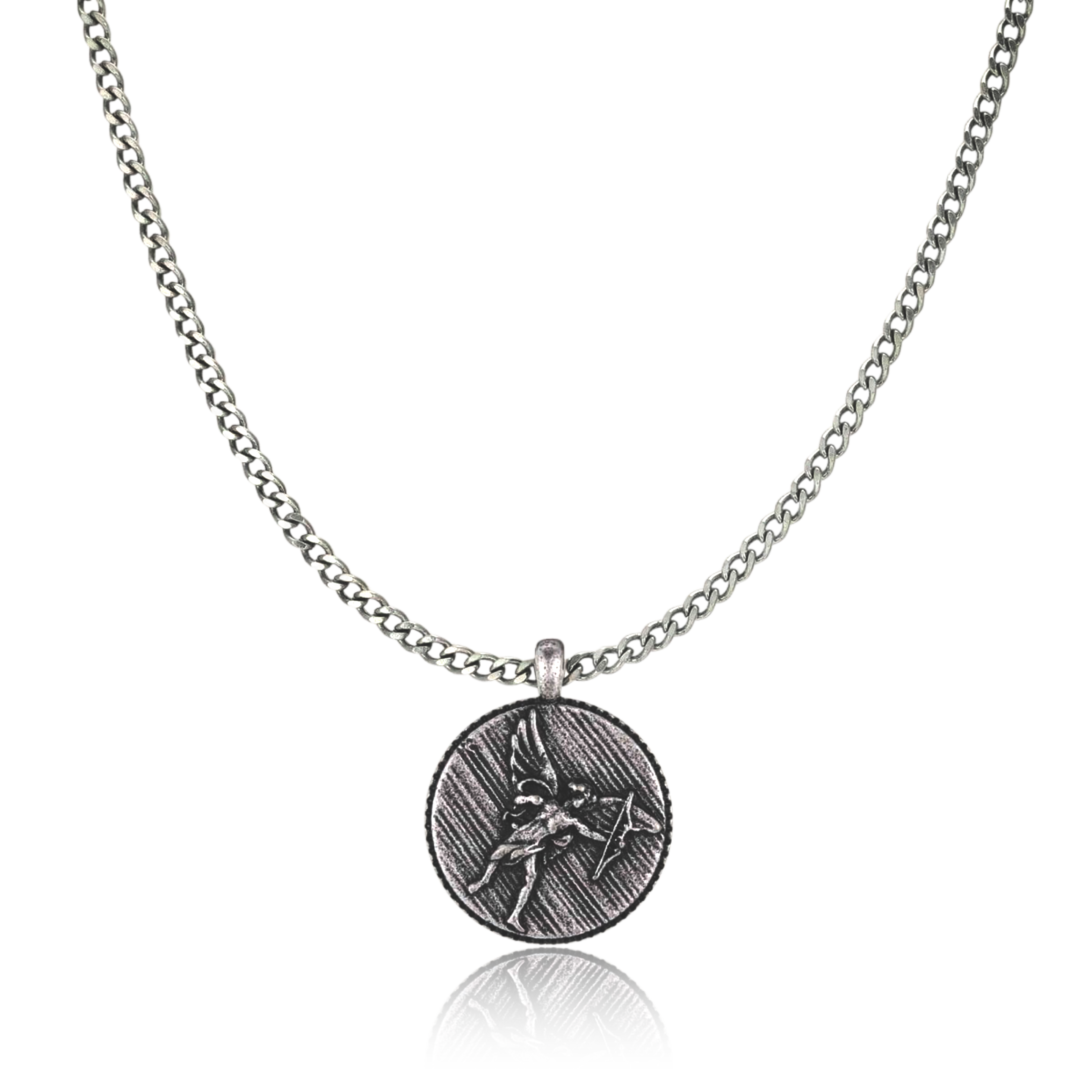 Cupid BRAVE Men's Necklace - Milas Jewels Shop